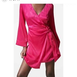 Zara pink dress